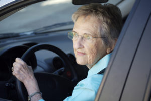 Senior Woman Driving - Los Angeles Home Caregivers Services