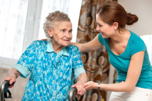 Caregiver and Senior - Los Angeles Senior Home Care