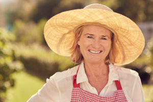 Senior Woman with a Hat - Beverly Hills Senior Care Assisted Living