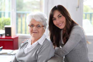 Senior and her Caregiver - Private Families Looking for Great Care