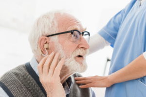 How can I help the elderly with hearing problems?