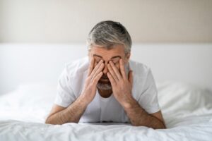 How does aging affect sleep patterns