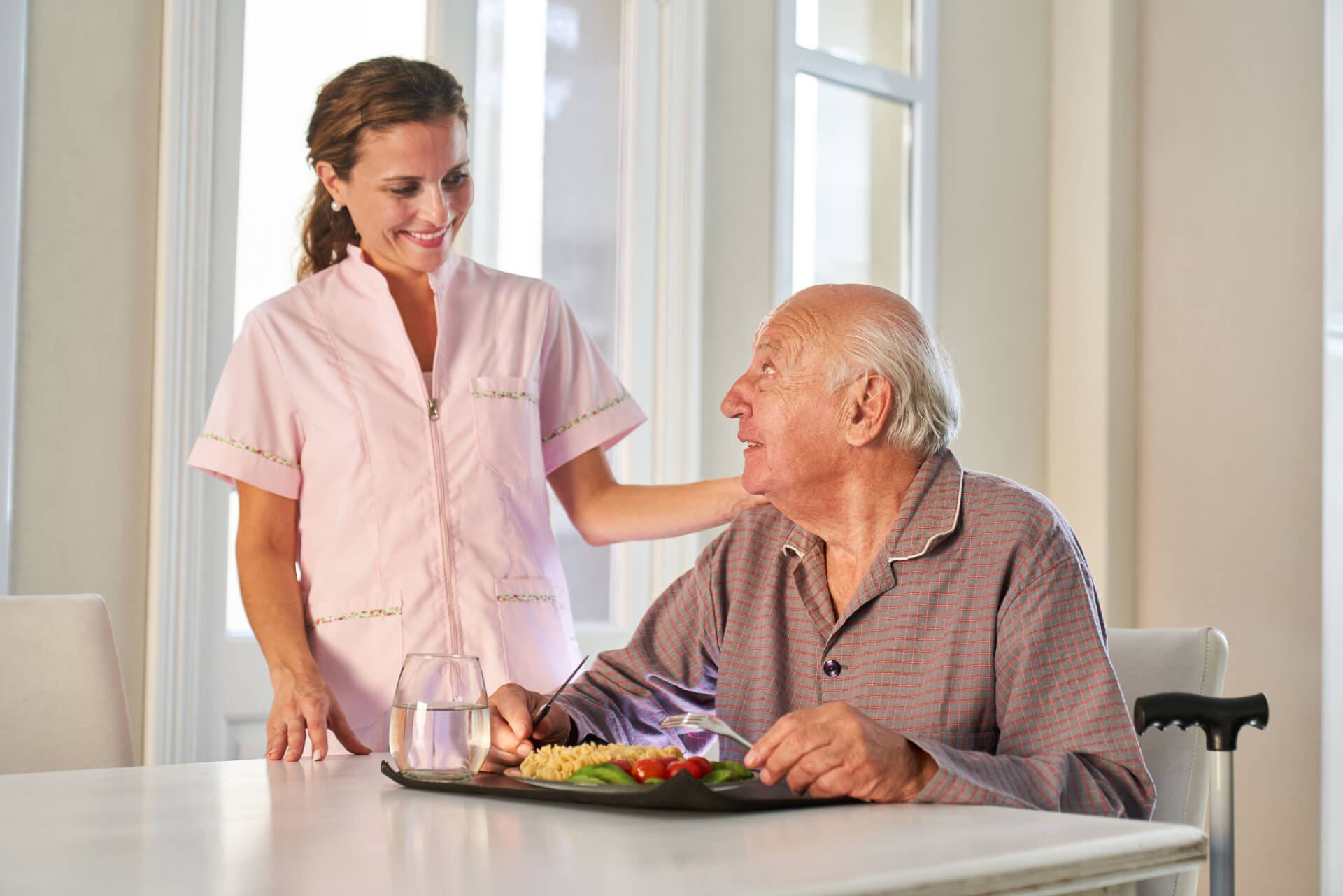 meal preparation for elderly people in la